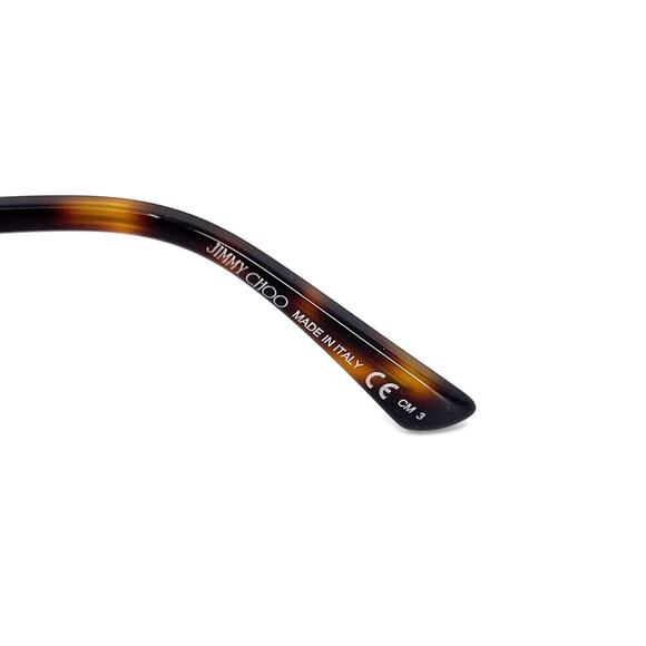 New, JIMMY CHOO Sunglasses EDDY/S EKPQT Black 66/04/150 Authentic - Picture 9 of 11